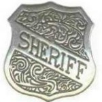 Ormsby County Sheriff Badge circa 1867
