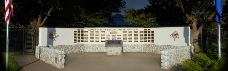 James D. Hoff Peace Officer Memorial In Idlewild Park, Reno, Nevada